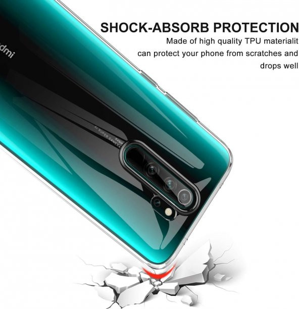 Xiaomi Redmi Note 8 Pro İnce Esnek Şeffaf Süper Silikon Kılıf - 2