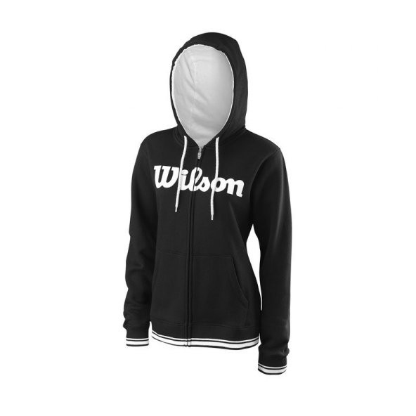 Wilson Team Script FZ Kadın Tenis Sweatshirt wra766701