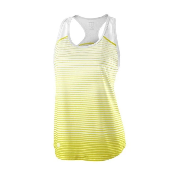 Wilson Tank Team Striped Kadın Tenis Atlet wra766101 - 11