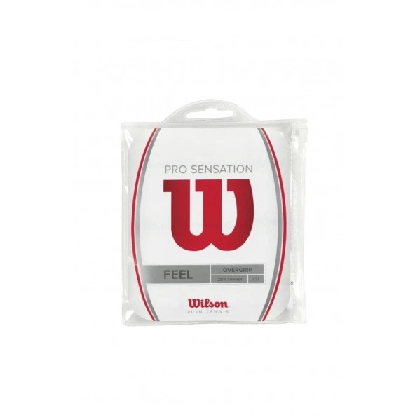 Wilson Pro Sensation Beyaz 12'li Tenis Gribi wrz4011wh - 5