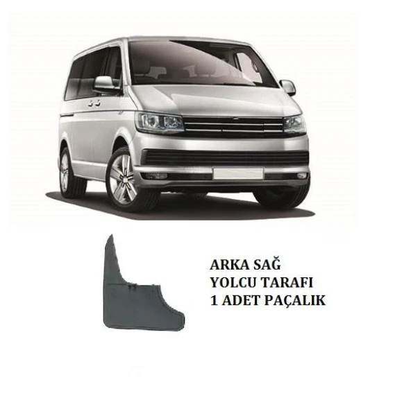 Volkswagen T5 T6 T7 Orjinal Tip Paçalık Arka Sağ Tozluk 2003-2023