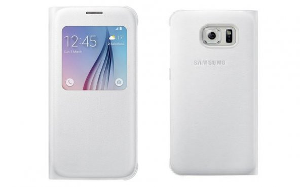 Samsung Galaxy S6 Orjinal S View Cover EF-CG920PWEGWW