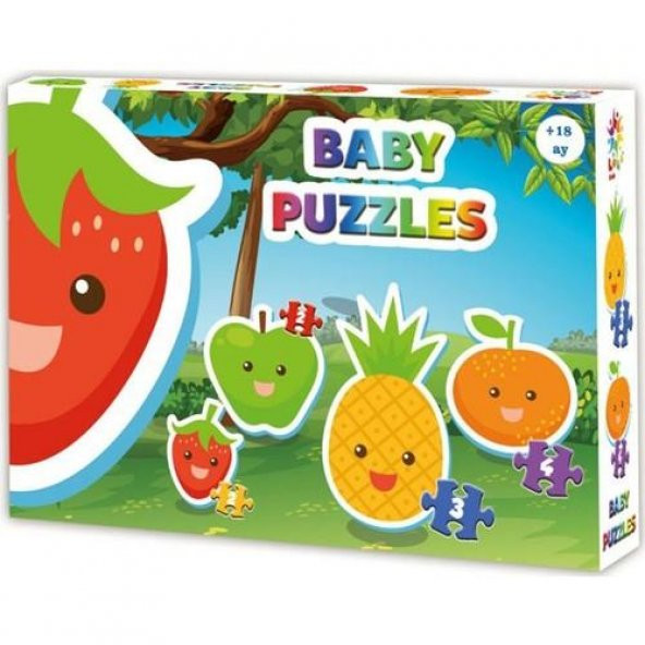 Puzzle Eğitici Baby Meyveler