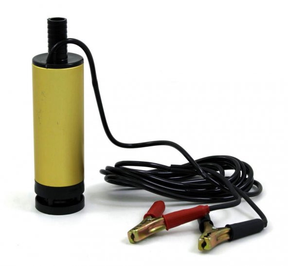 Kent 12 Volt Mazot Aktarma Pompası, Dc Mini Dalgıç Pompa 50 mm Dış Çap
