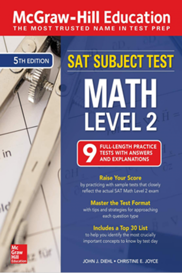 SAT Subject Test Math Level 2 5e McGraw Hill Education