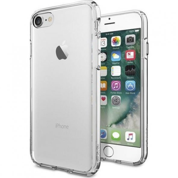Spigen Apple iPhone 7 Kılıf Ultra Hybrid Crystal Clear - 042CS204