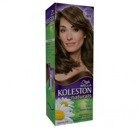 Koleston Naturals Saç Boyası 6/1 Büyüleyici Kahve