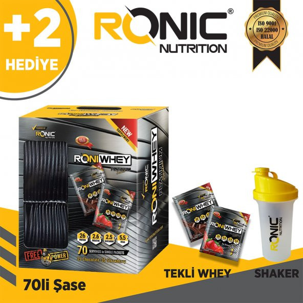 Ronic Nutrition Whey 70lİ Şase Protein Tozu