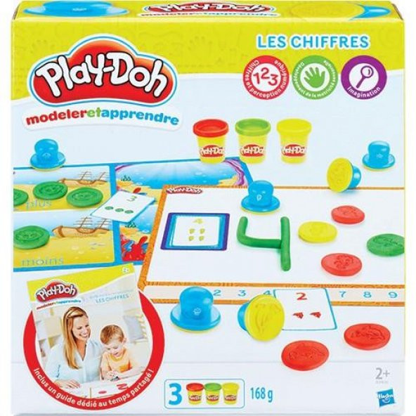 Play-Doh Rakamları ve Saymayı Öğreniyorum