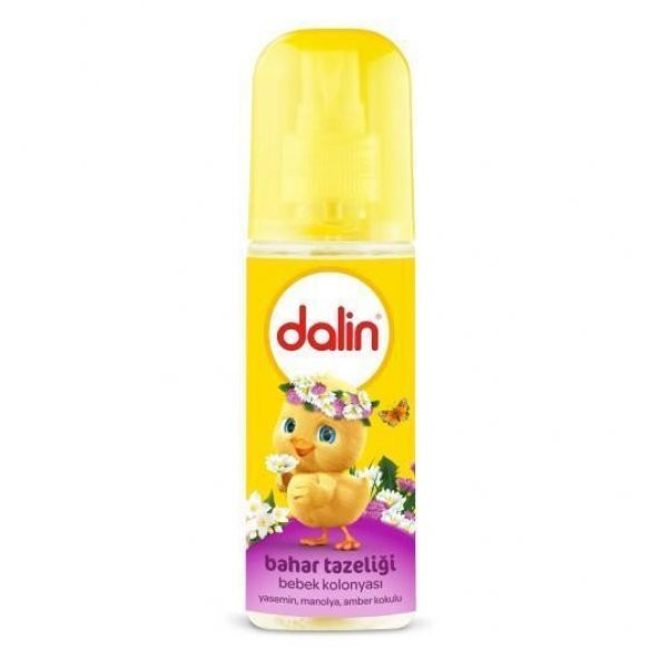 Dalin Bebek Kolonyası Jasmin Bahar Tazeliği Spreyli 150 Ml