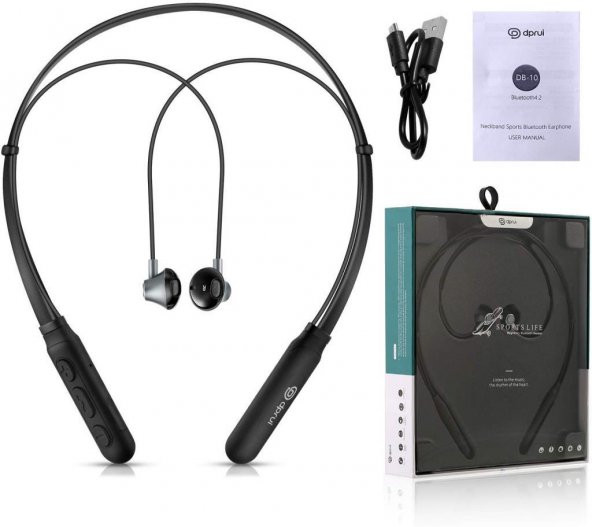 Dpruı Wireless Mıknatıslı Bluetooth Kulaklık (ÜCRETSİZ KARGO) - 1