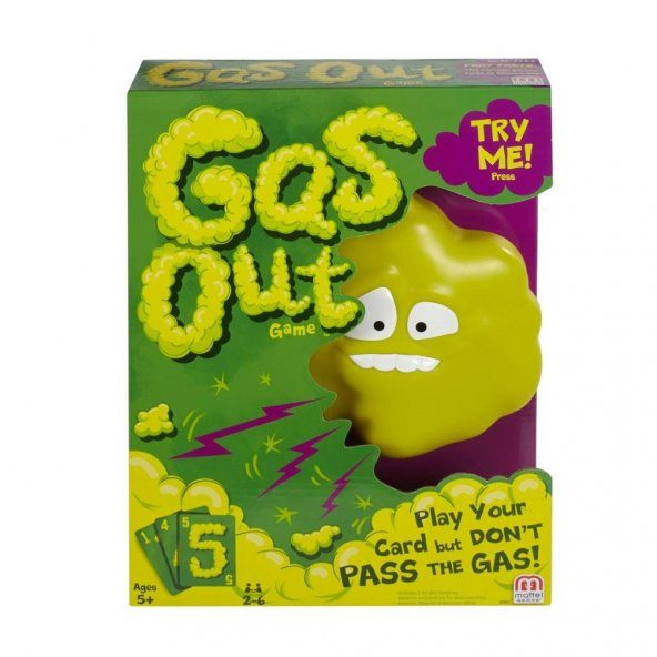 Gas Out! Aile Kutu Oyunları +5 yaş
