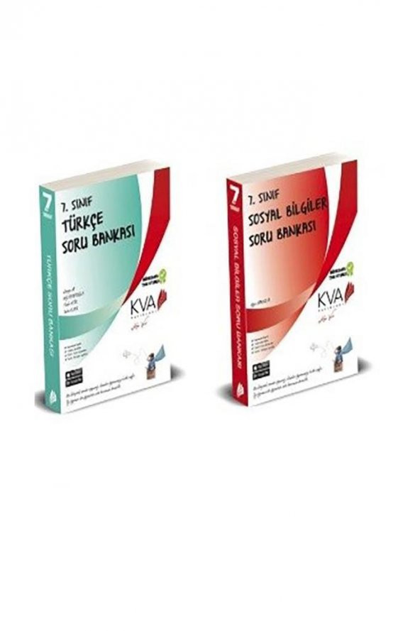 Kva Yayınları 7.Sınıf Sözel Soru Bankası Seti (S-T)