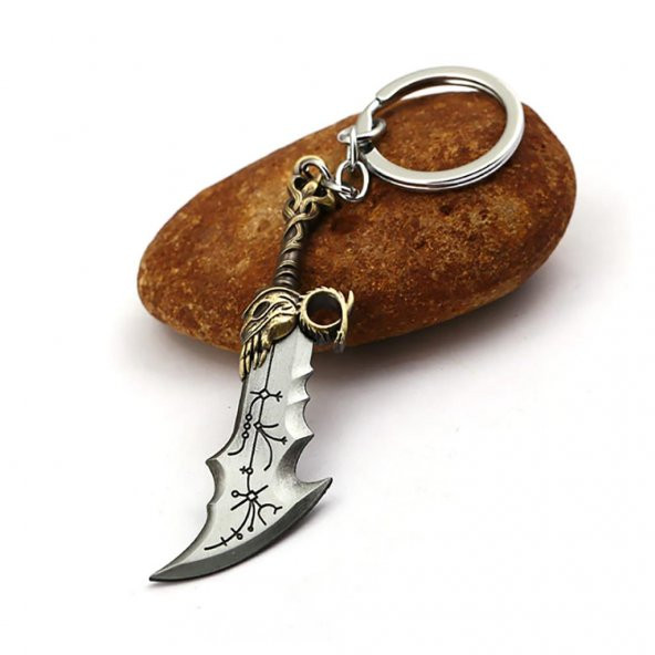 God Of War Kratos Kılıç Orjinal Kutulu Metal Anahtarlık - 2