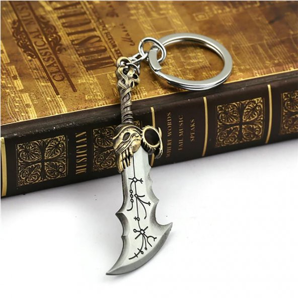 God Of War Kratos Kılıç Orjinal Kutulu Metal Anahtarlık - 3