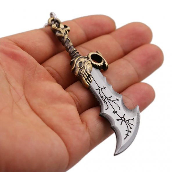 God Of War Kratos Kılıç Orjinal Kutulu Metal Anahtarlık - 4