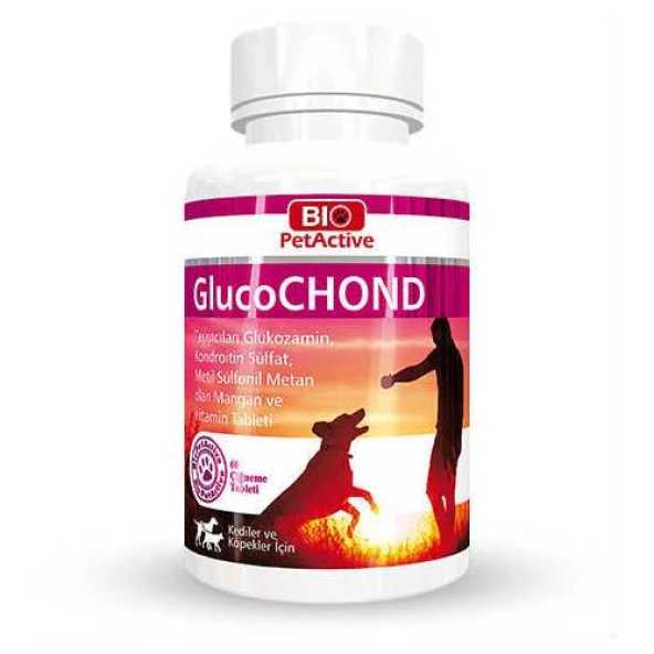 Biopetactive GlucoChond 60 tabs Skt:02/2025