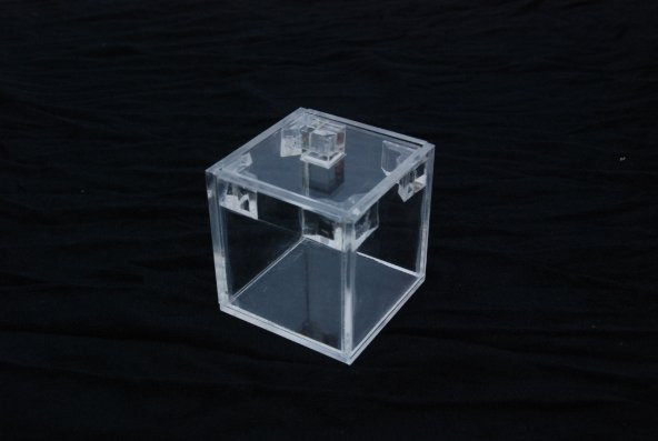 PLEKSİ ŞEFFAF KUTU 25X25 CM 1 ADET FİYATIDIR 1.SINIF KALİTE - 2