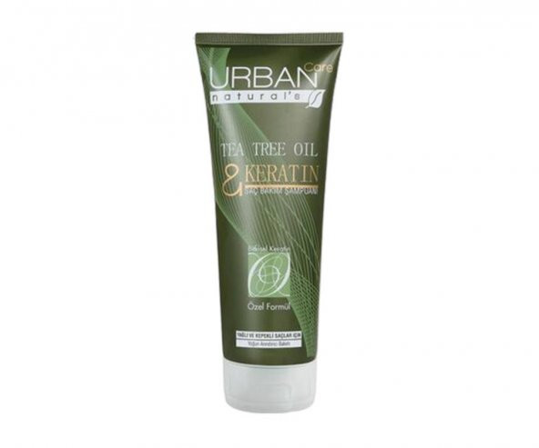 URBAN Care Tea Tree Oil Çay Ağacı Yağı içeren Yağlı ve Kepekli Saçlar İçin Arındırıcı Şampuan - 200ml