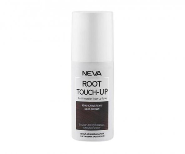 Neva Root Touch-Up Saç Dipleri İçn Kapatıcı Sprey Koyu Kahverengi - 1