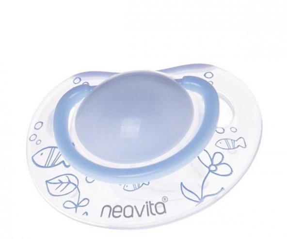 Neavita Ortodontik Emzik Desenli (0 Ay+) Mavi ürün görseli