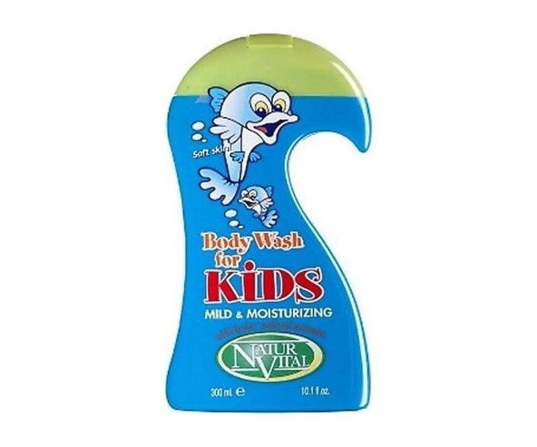 Natur Vital Kids Organik Bebek ve Çocuk Vücut Şampuanı 300 Ml