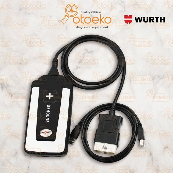 Würth Araç Arıza Tespit Cihazı Bluetooth Wow Snooper Karışık Universal Cihaz - 2