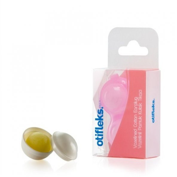 Otifleks Vazelinli Pamuk Kulak Tıkacı 2li