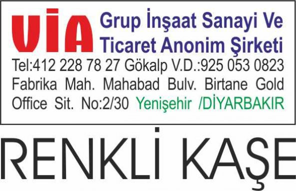 Renkli Kaşe Logolu - 2