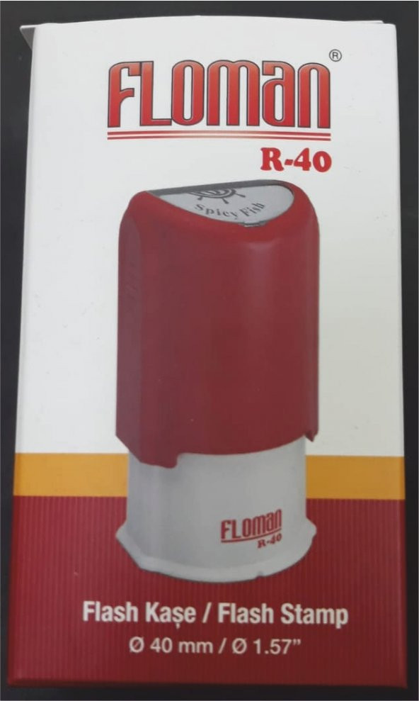 Floman R-40 Yuvarlak Kaşe 40x40 mm kullanım alanı