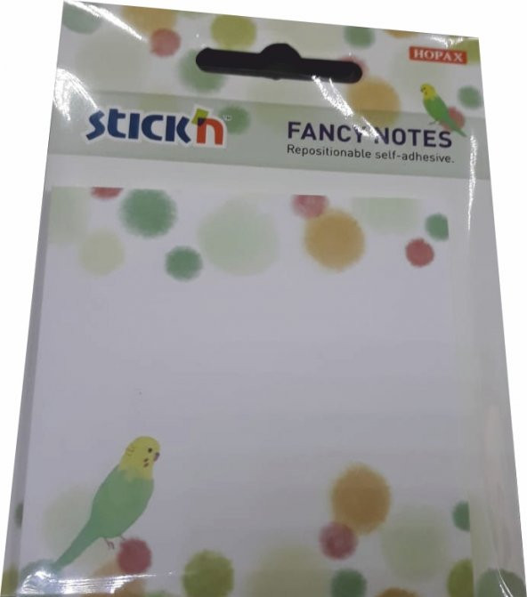 Stickn Fancy Notes 70x70mm 30 Yaprak 6 lı paket