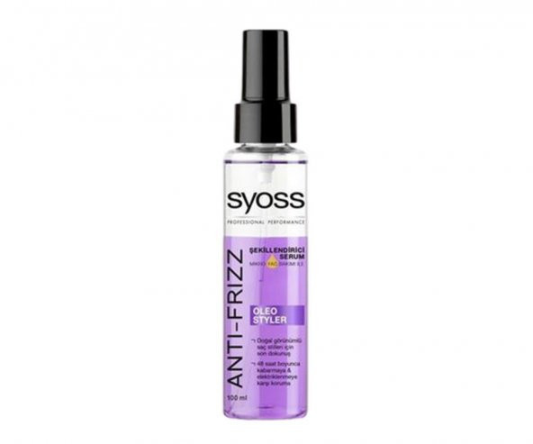 Syoss Saç Şekillendirici Serum Oleo 100 ml