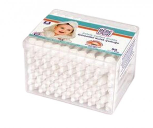 Bebedor Emniyetli Pamuklu Çubuk 90lık Kutu