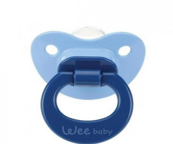 Wee Baby Damaklı Emzik 18+Ay / Mavi