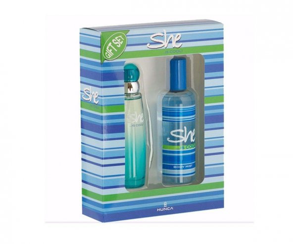 She Is Cool 50 Ml Edt Kadın Parfüm + 150 Ml Deodorant Set