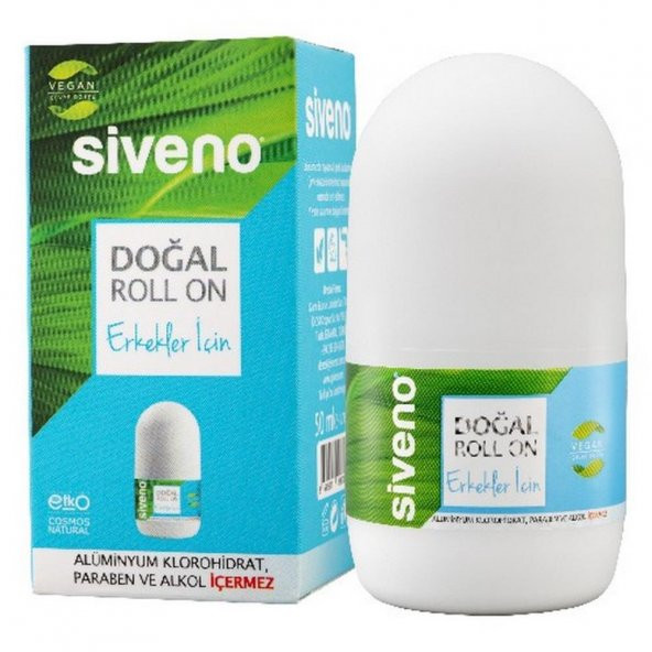 Siveno Doğal Roll On Erkekler İçin 50 Ml - Yeni - 2