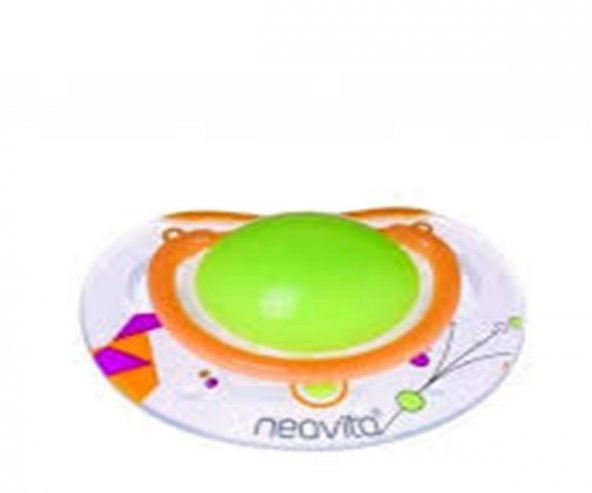 Neavita Ortodontik Emzik Desenli (0 Ay+) Yeşil