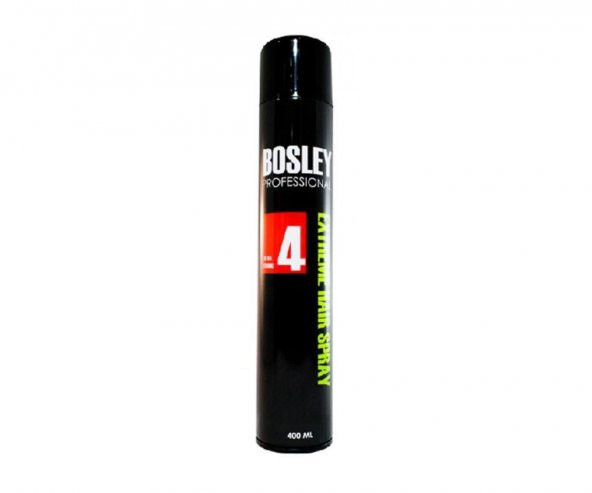 Bosley Professional Extra Strong 4 Siyah Saç Spreyi 400 Ml