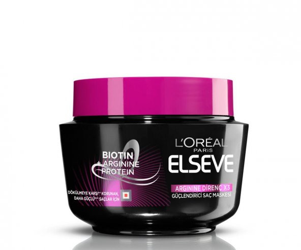 LOréal Paris Elseve Arginine Direnç X3 Dökülme Karşıtı Maske 300 ml