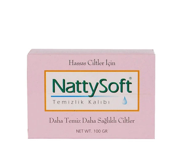 Nattysoft Hassas Ciltler İçin Temizleme Kalıbı 100 Gr