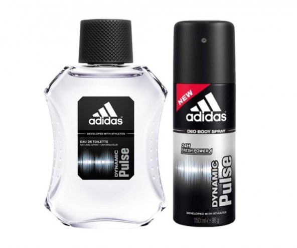 Adidas Edt D.Pulse For Men 100 Ml + Deo Kofre