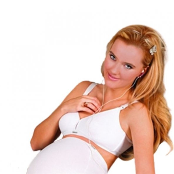 Chezmam / Klasik Emzirme Sütyeni ( Modal )-Beyaz 100 C 8565