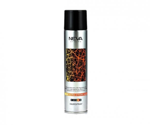 Neva Styling Saç Spreyi - Shine Ultra Strong Hold 250 Ml