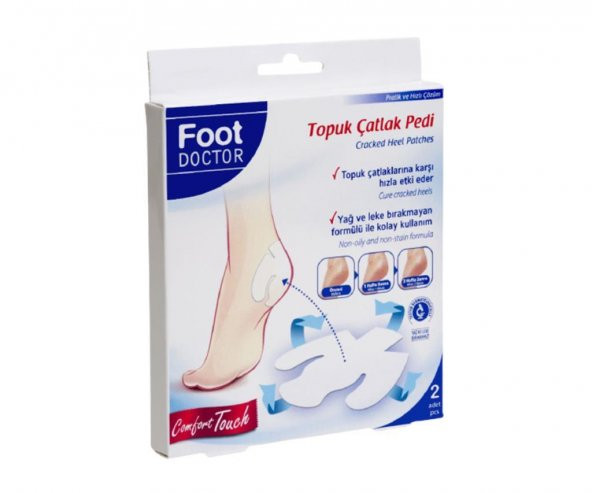 Foot Doctor Ayak Koruyucu Topuk Çatlak Flasteri