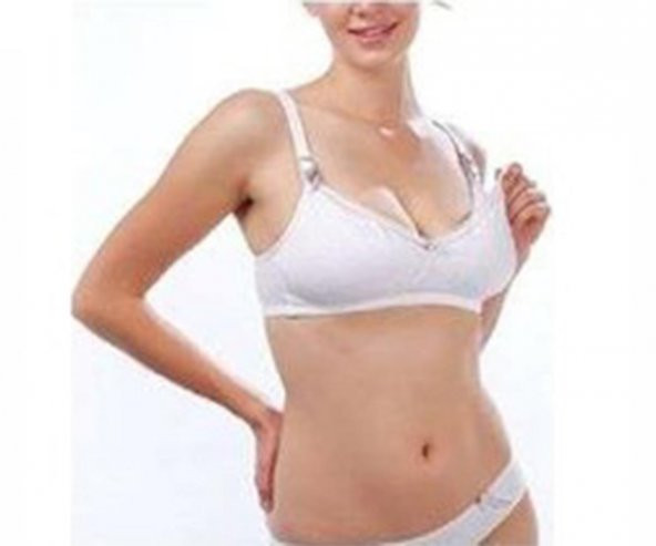 Chezmom Chezelle Lingerie Puantiyeli Emzirme Sütyen C95 Krem 8587