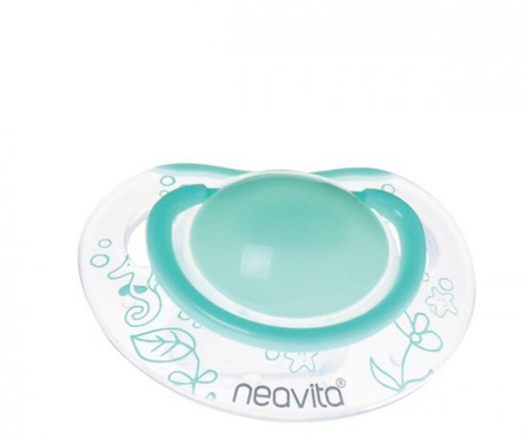 Neavita Ortodontik Emzik Desenli (3 Ay+) Mint