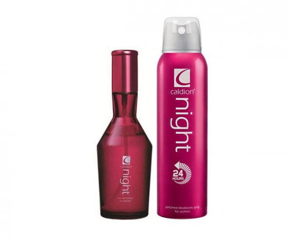 Caldion Night Edt 100 Ml Kadın Parfüm + 150 Ml Deodorant Set