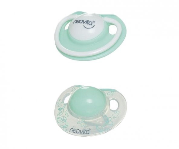 Neavita Ortodontik Gündüz Ve Gece Emziği 2Li (3 Ay+) Mint