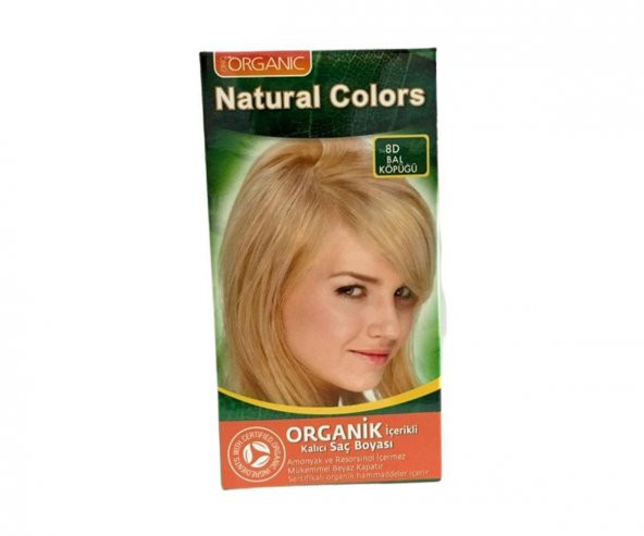 Organıc Natural Colors Saç Boyası 8D Bal Köpüğü - Resim 2