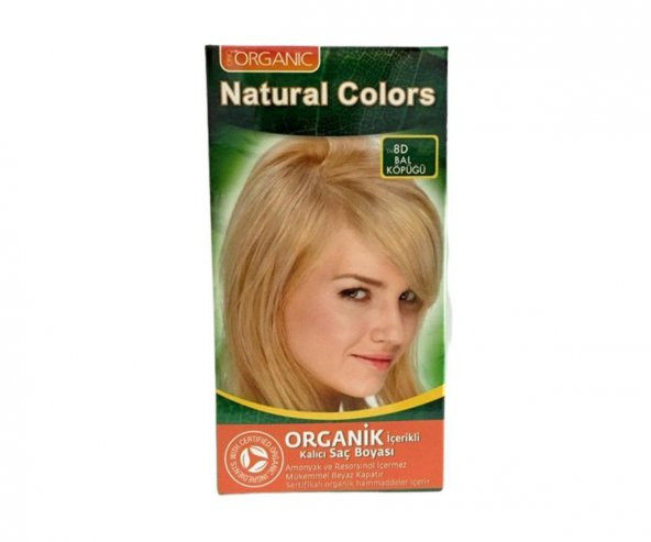 Organıc Natural Colors Saç Boyası 8D Bal Köpüğü
